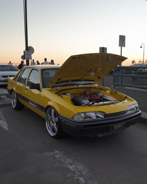 Yellow VL Commodore TUFBT1